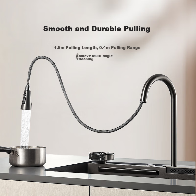 HEGII Kitchen Faucet, 913 Sink Hot And Cold Faucet HMF960-412 (Accessory, Not Sold Separately)
