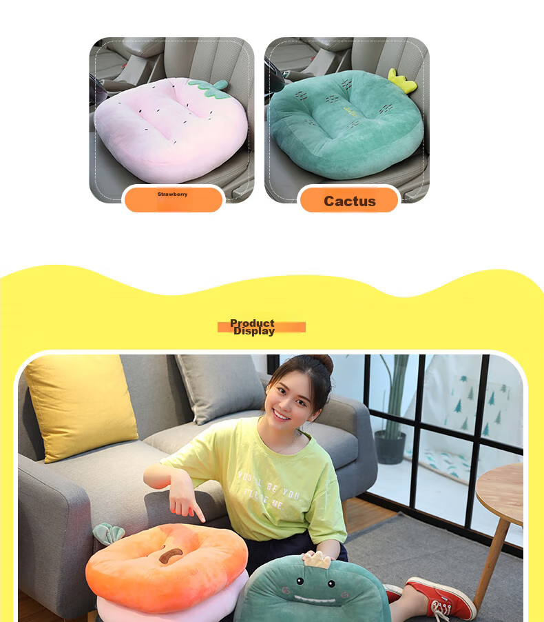 Buleishen Car Seat Cushion, Height-Increasing Pad, All-Season Ventilated Seat Cover, Lumbar Support, for Driving Practice, Car Exam, Anti-Slip Mat 9