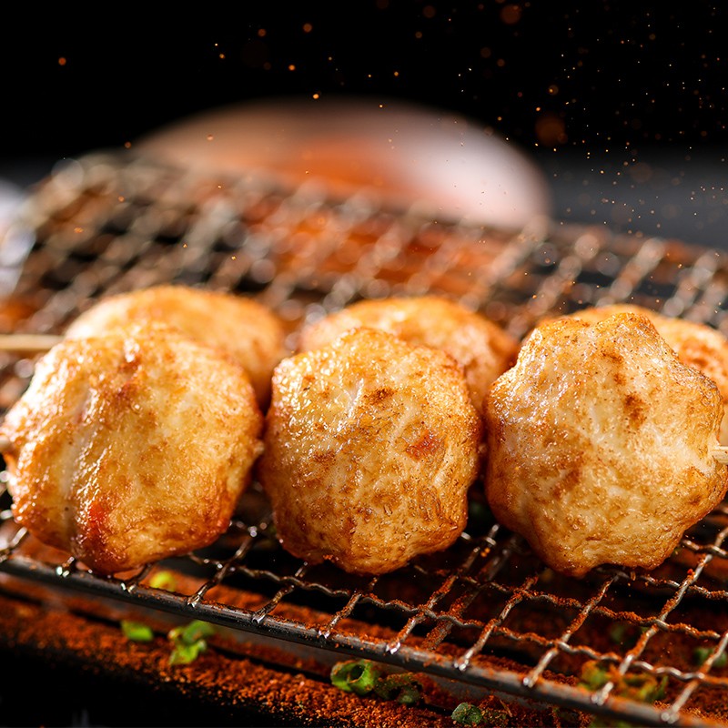 鱼极鱼籽沙拉160g 包心鱼丸鱼糜41% 火锅丸子烧烤关东煮麻辣烫食材