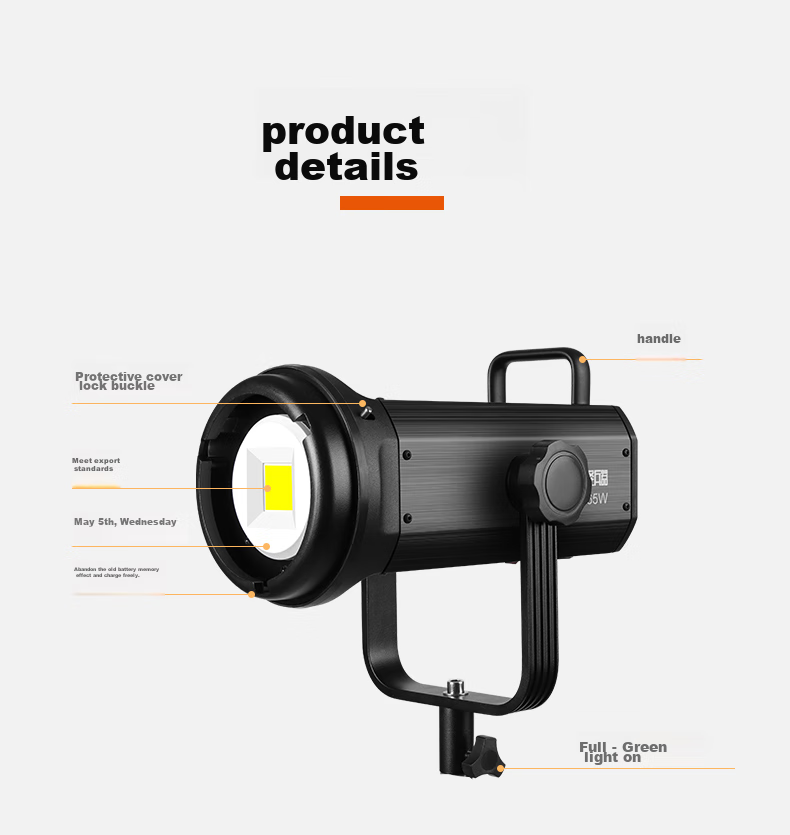 Hakutatz LG-300W Deep Softbox Kit, Live Streaming Fill Light, Professional Photography Lighting, Soft Sunlight Lamp, Continuous Light, Children's Portrait Photography, Video Portrait, Streamer Clothing Light Box Equipment 35