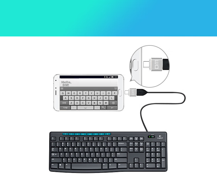DM Damai 64GB Type-C USB 3.2 Dual Interface USB Flash Drive PD060 High-Speed Mini Car Office Mobile Phone Computer Dash Cam USB Drive 150MB/s Read Speed 4
