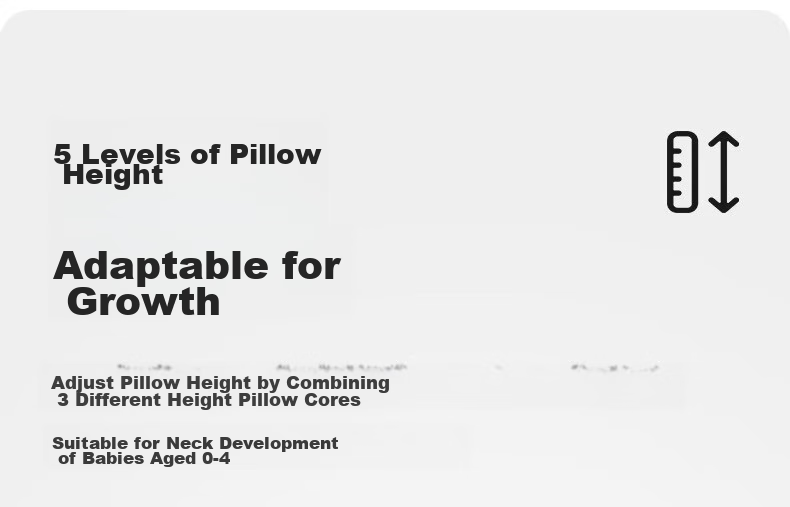 Beitaisi Cloud Pillow, Baby Pillow for 0-1 Year Olds, Sweat-Absorbing Breathable Gauze, Ten-Layer Pleated Fabric, Anti-Colic Pillowcase, Dreamy Floral Patter 3