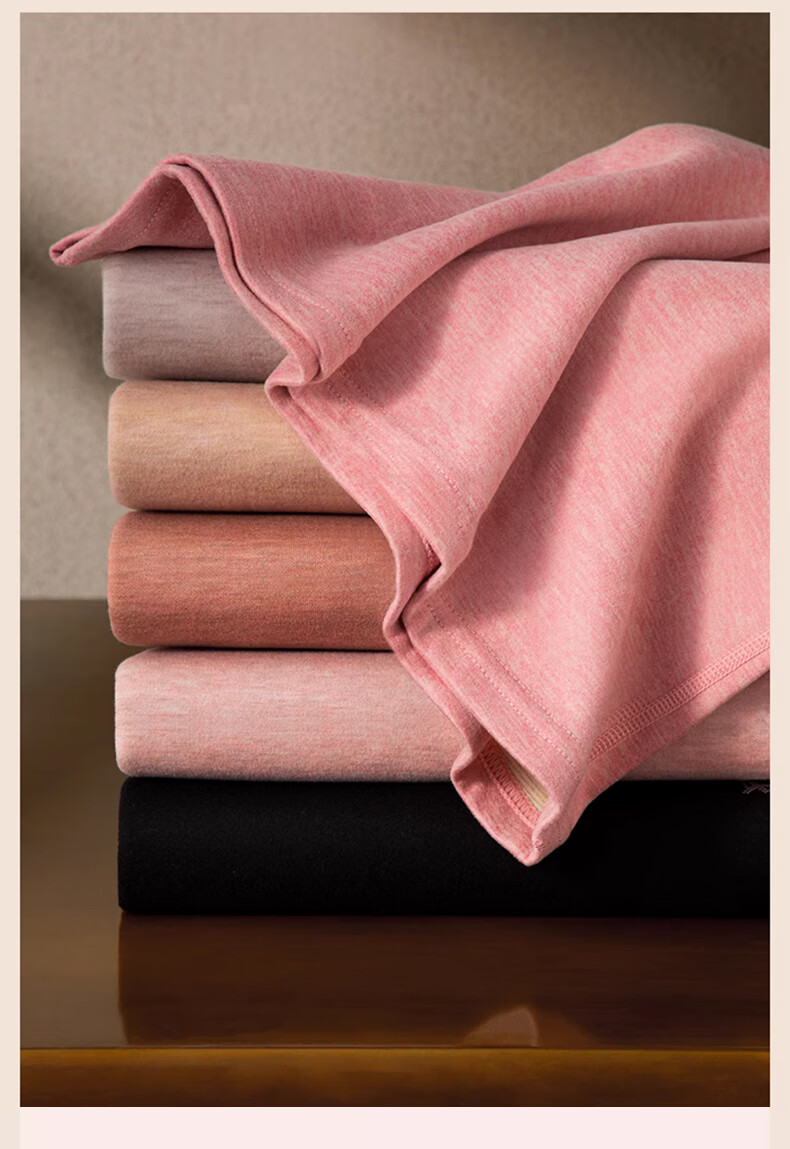 LangSha Thermal Underwear for Women [2026 Autumn And Winter New Product], Middle-Aged And Elderly Fleece-Lined Thick German Wool Heat-Generating Silk Set 16
