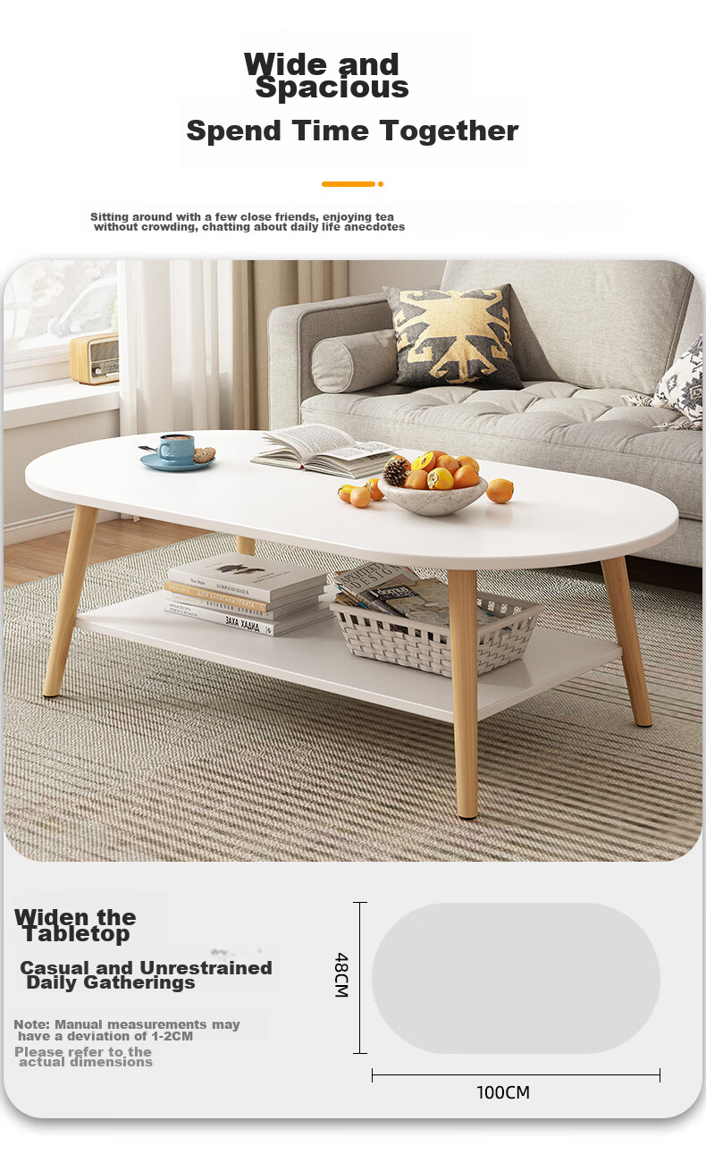 Shanshanmuyi Coffee Table, Simple Living Room Tea Table, Small Apartment Side Table, Home Tea Stand, Nordic Style Side Table, Balcony Mini Table 4