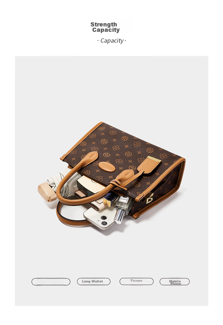 Aokang Women's Handbag 2026 New Trendy Tote Bag, Light Luxury Crossbody Shoulder Bag, Birthday Mother's Day Gift for Mom Or Wife 15