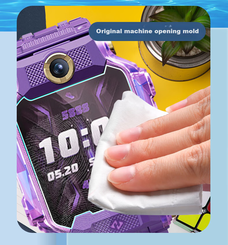 Xuanyi [Two-Pack] Tempered Glass Screen Protector for Xiaotianc Z9 Pro, Children's Watch Z8a/Z8 Blue Light Film, Z9 Youth Edition Phone Watch Blue Light Protective Film, Z9 Purple Light Watch Film 6