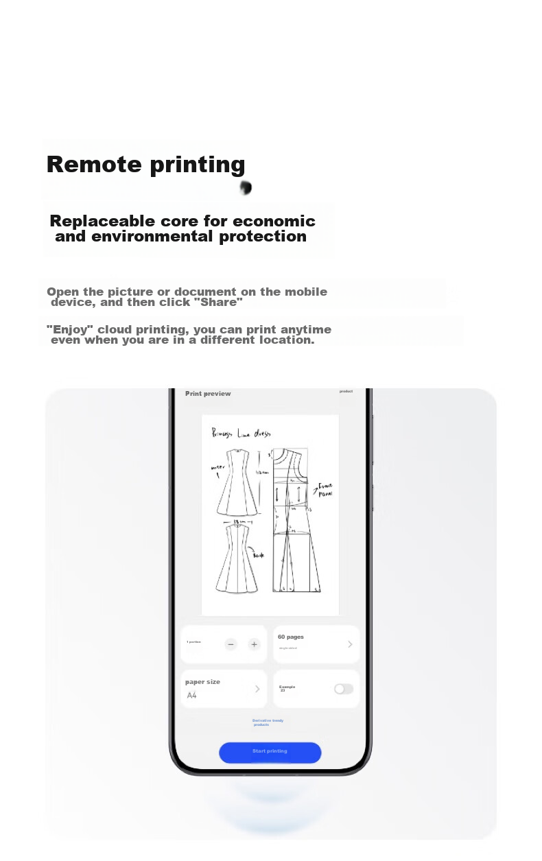 HUAWEI Bisheng X1 Pro HUAWEI Laser Printer for Black And White, Student Home Office Use, Printing Copying Scanning, Automatic Duplex, Compatible with HarmonyOS Laptops 5