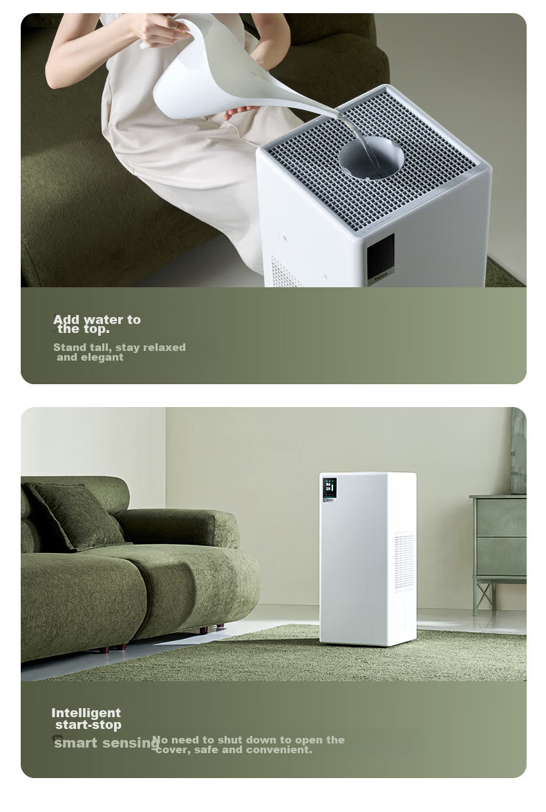 Shuxinfeng [Weijia Same Style] G2 Mist-Free Humidifier, Quiet Antibacterial, Suitable for Mothers And Babies, Home Use, Bedroom And Living Room, Large Capacity, Wide Coverage, Gift for Men And Wome 17