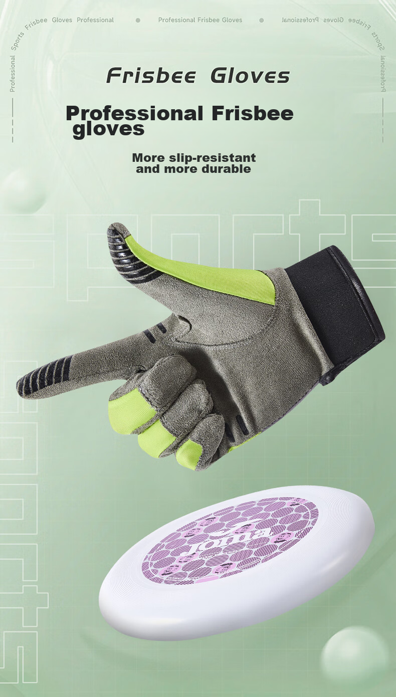JOMA Full-Finger Climbing Gloves for Men And Women, Professional Extreme Outdoor Anti-Callus Non-Slip Training Sports Gloves, Green-Gray, M 1
