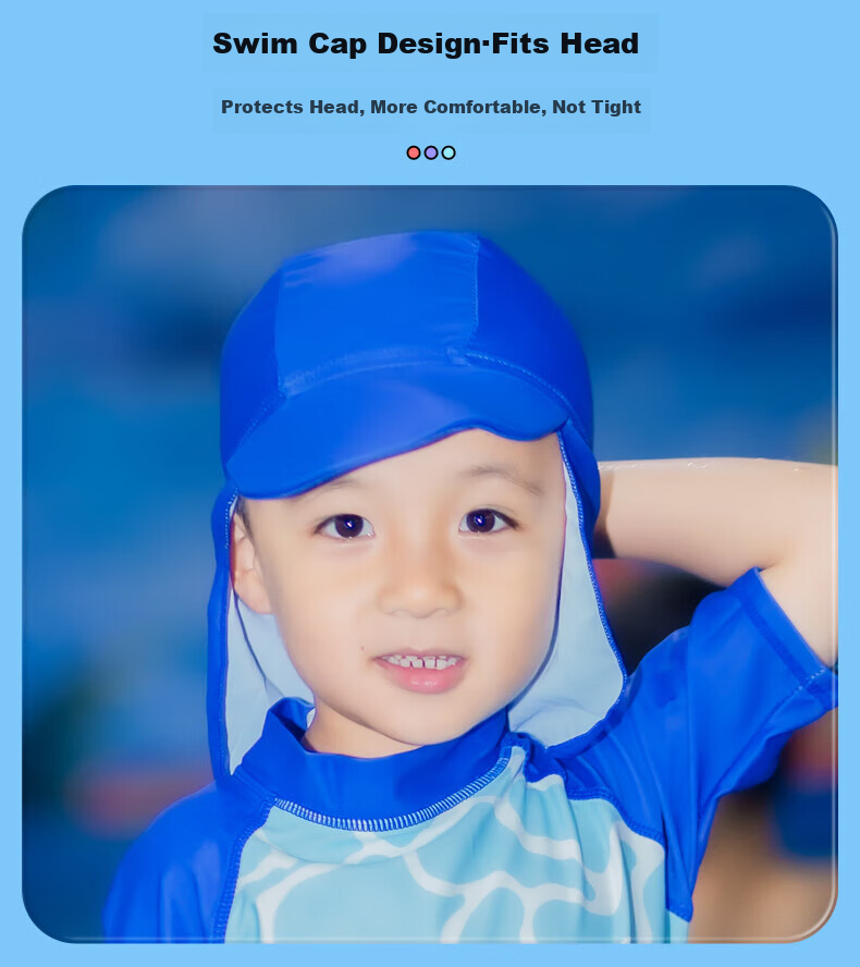 Yuke Children's One-Piece Swimsuit for Boys, Cute Swimwear for Toddlers And Young Boys, Baby Boy Swimming Costume 5