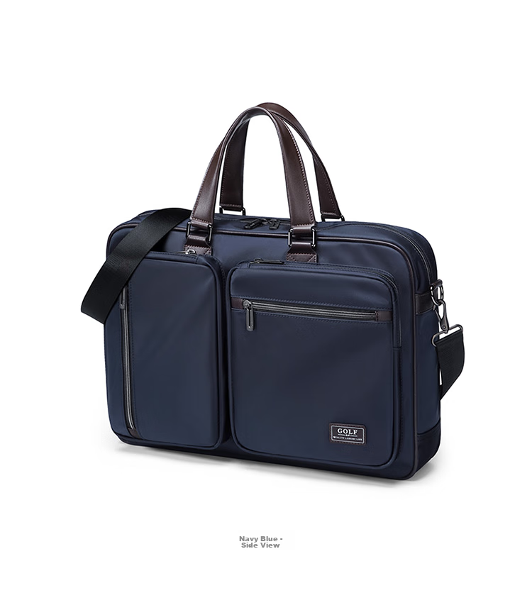 GOLF Business Briefcase for Men with Multiple Compartments, Handheld Bag for 15.6-Inch Laptop, Gift for Boyfriend Or Father 15