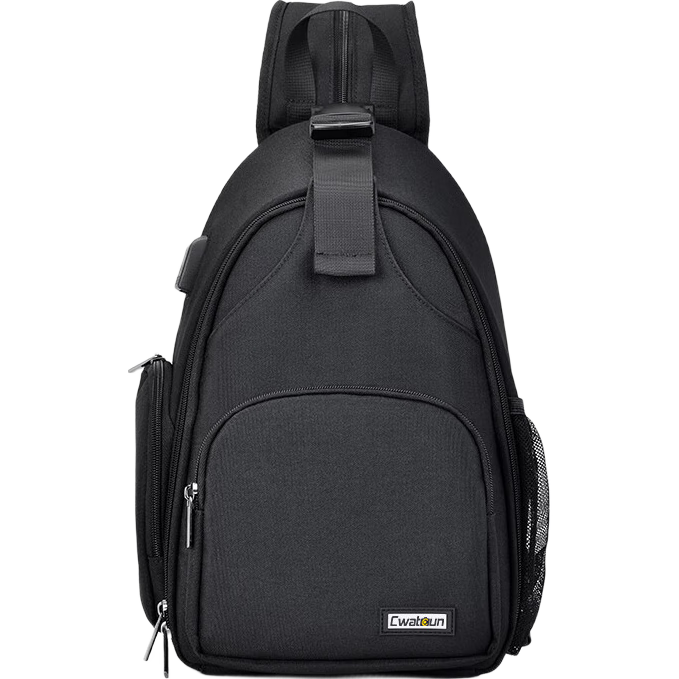 CWATCUN Shoulder Camera Bag for Men And Women, Multifunctional Portable Small Bag, Dual-Shoulder Bag, Trendy Backpack for Me