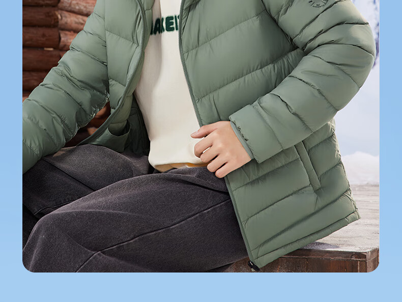 361° Men's Down Jacket Autumn Winter New Lightweight Short Warm Hooded Sports Inner Layer 652544302D-4 33