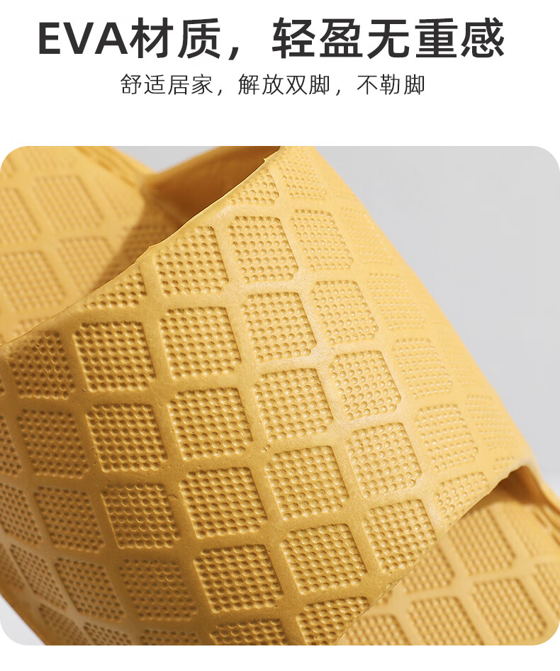 GUOLUOFEI Foldable Portable Ultra-Light Travel Slippers Hotel Summer Unisex Beige Size 44-45 2