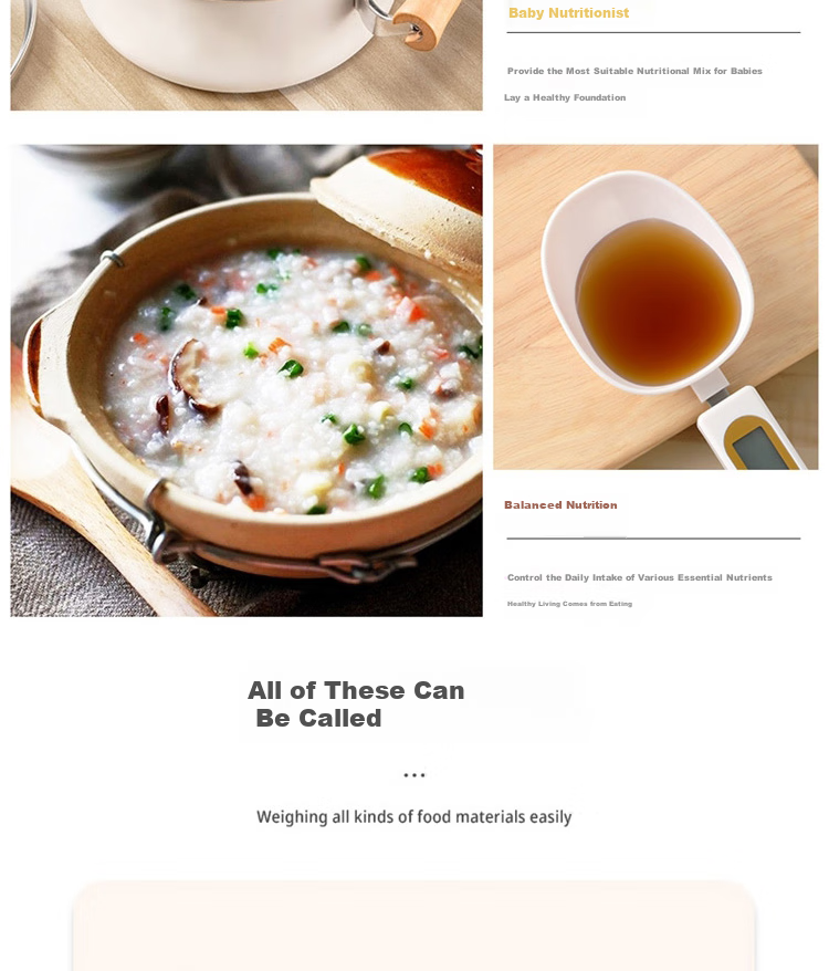 BJ (Baijie) Electronic Measuring Spoon Scale, Baking Scale, Household Kitchen Electronic Scale, Home Baby Food And Milk Powder Food Scale 5