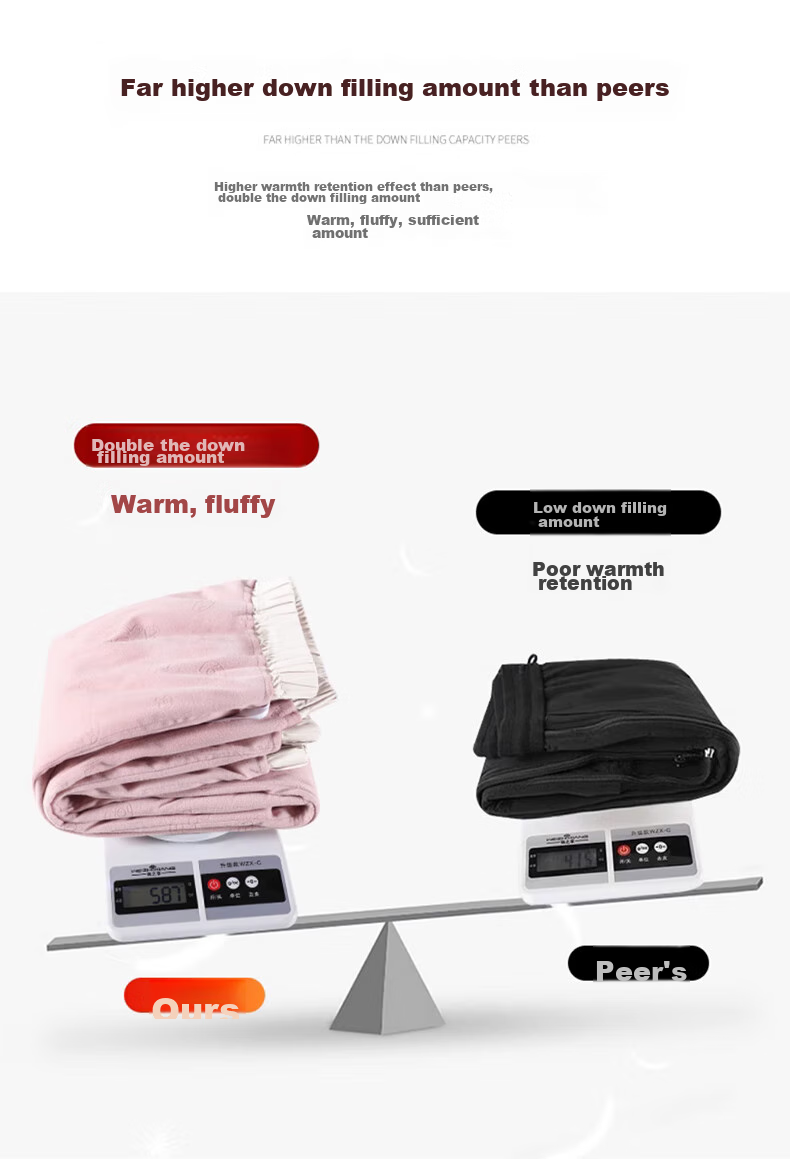 LangSha Women's Workwear down Pants [26 Autumn And Winter New Arrival], Outer Wear White Duck Down Pants, Cold-Resistant Cotton Pants, Northeast Extra Thick Warm Pants 11