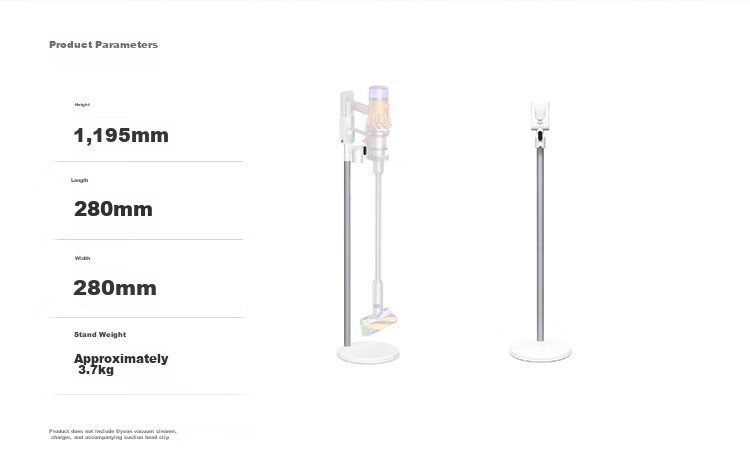 DYSON Lightweight No-Drill Charging Stand, Suitable for V12 Series Vacuum Cleaners 5