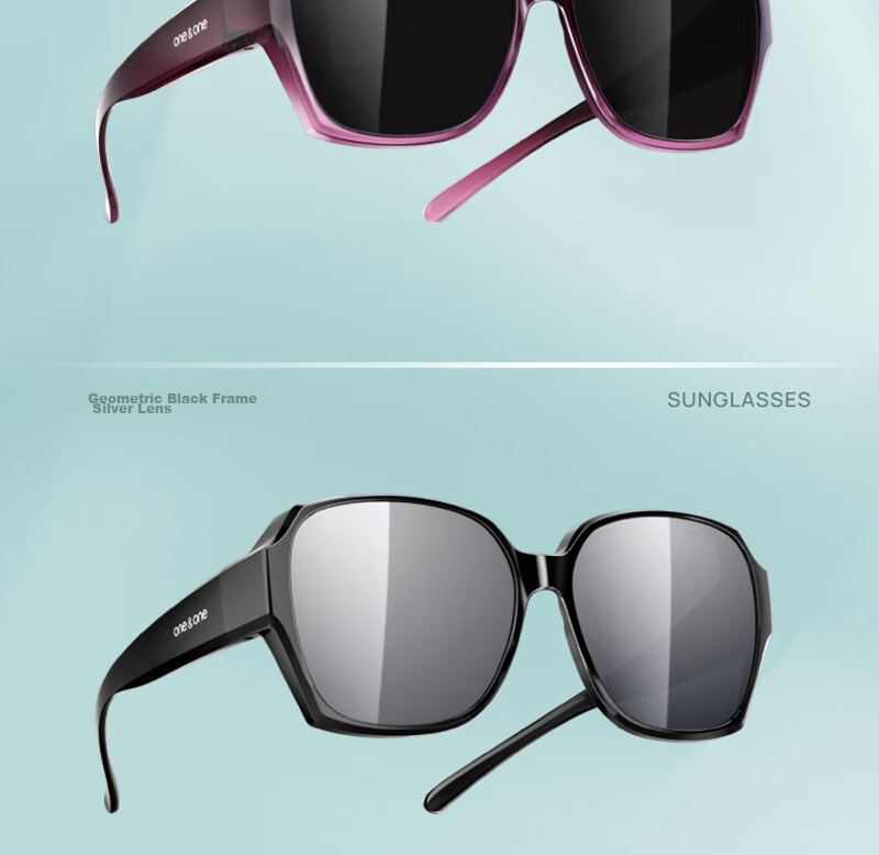 One&one Sunglasses Clip-On for Nearsightedness, Polarized UV Protection, Outdoor Driving Glasses 39