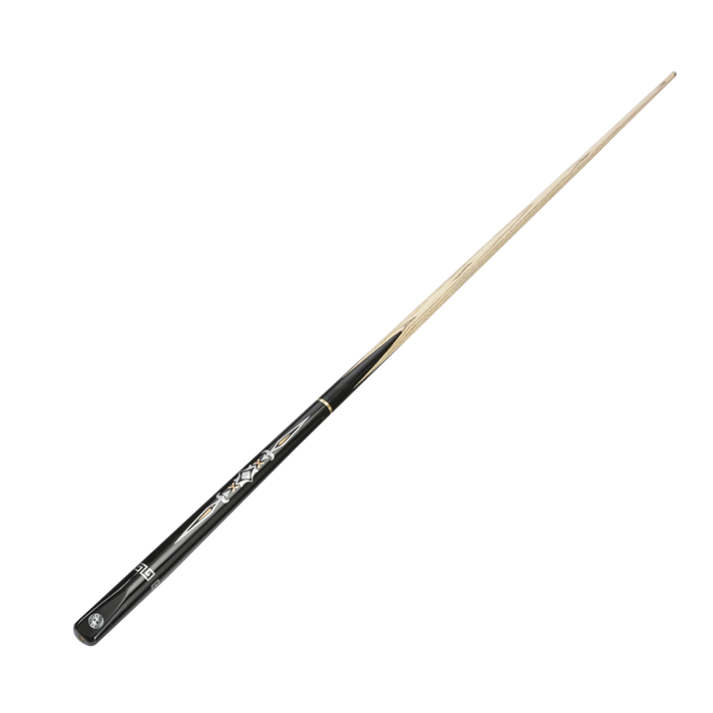 INVUI Pool Cue Tip, English Snooker Cue, Black Eight Chinese Style, 16 Colors, 3/4 Split Two-Piece Cue, Z-06