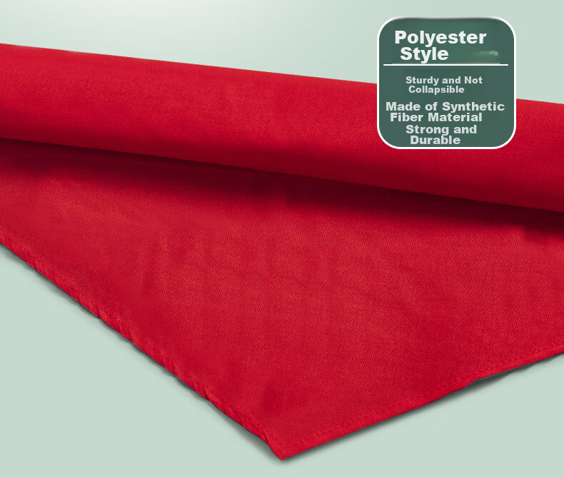 M&G Elementary School Red Scarf, Young Pioneers, National Standard Thickened Polyester Red Scarf, Standard Color-Fast Breathable Wholesale Learning Supplies, 1 Meter/1 Piece 4