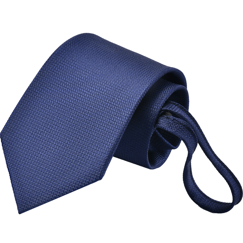 HLA Men's Pre-Tied Zipper Tie, High-End Business Formal Wear, Versatile New Style Gift for Boyfriend Or Husband, Fashionable And Trendy
