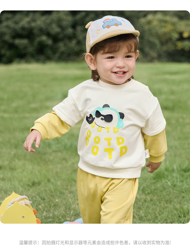 BALABALA Children's Clothing, Baby Long-Sleeve Set, Infant Clothes, Boys And Girls Two-Piece Suit, Spring Outfit, New Style Cute 13