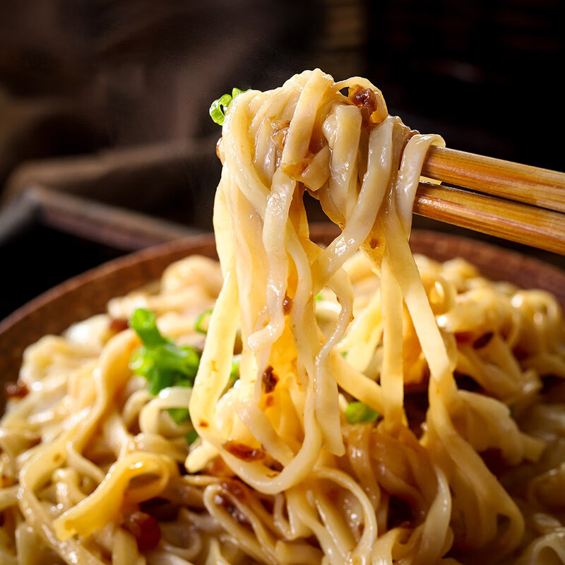 意刻（PASTATIME）沙县拌面葱油早餐捞面速食方便儿童干捞面条福建特色小吃套装550g