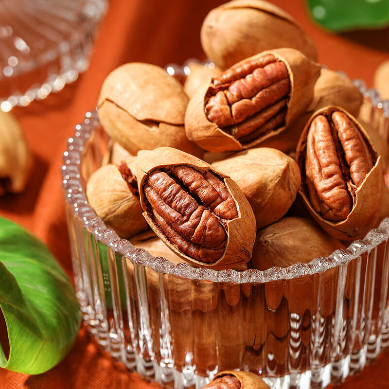 味滋源 碧根果258g袋装奶油味每日坚果炒货长寿果干果休闲零食