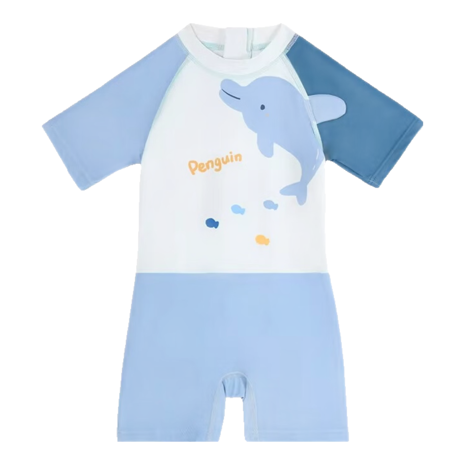 Niduoxiong Children's One-Piece Swimsuit for Boys And Girls, Original Yarn Sun Protection Chlorine-Resistant Swimwear for Toddlers And Kids Summer Swimwear