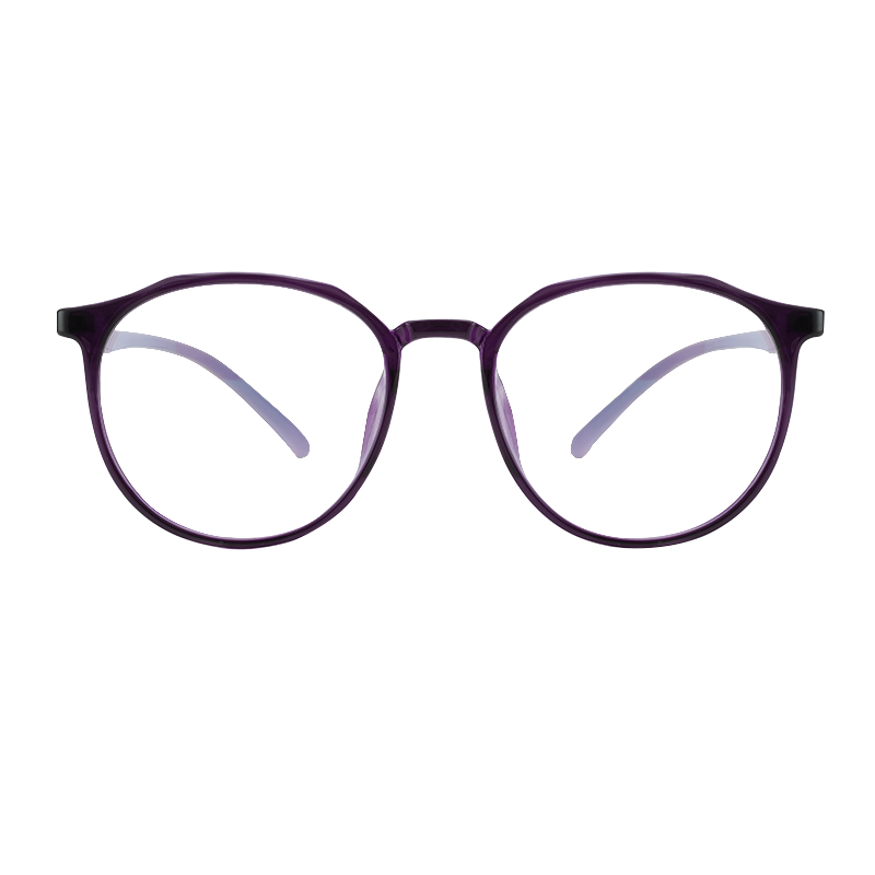 Nianqingtai Women's Fashionable Full-Frame TR90 Comfortable High-Definition Ultra-Light Imported Reading Glasses D685 + 200 Degrees