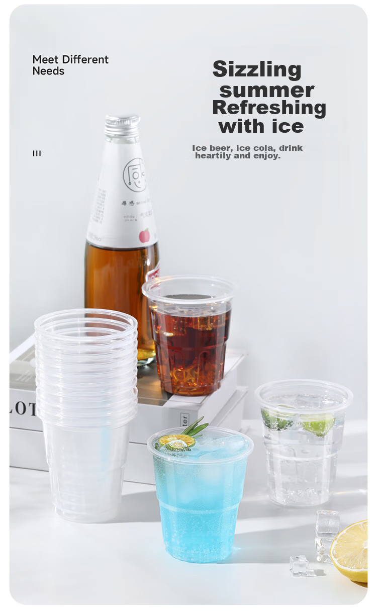 MARYYA Disposable Cups, Aviation Cups, 200ml*50 Pieces, Space Cups, Food-Grade Cups for Drinks, Juice, Tea And Water 7