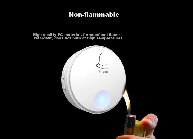 Linptech Wireless Doorbell G2, Long-Range Home Self-Powered No Battery Required, Elderly Call Button, Waterproof, One-To 21