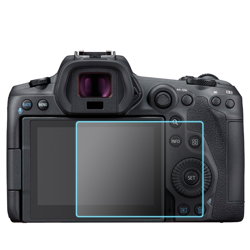 JJC Tempered Glass Screen Protector for Canon R5 II R5II R52 R5 R5C R1 R3 Camera Mirrorless Accessories