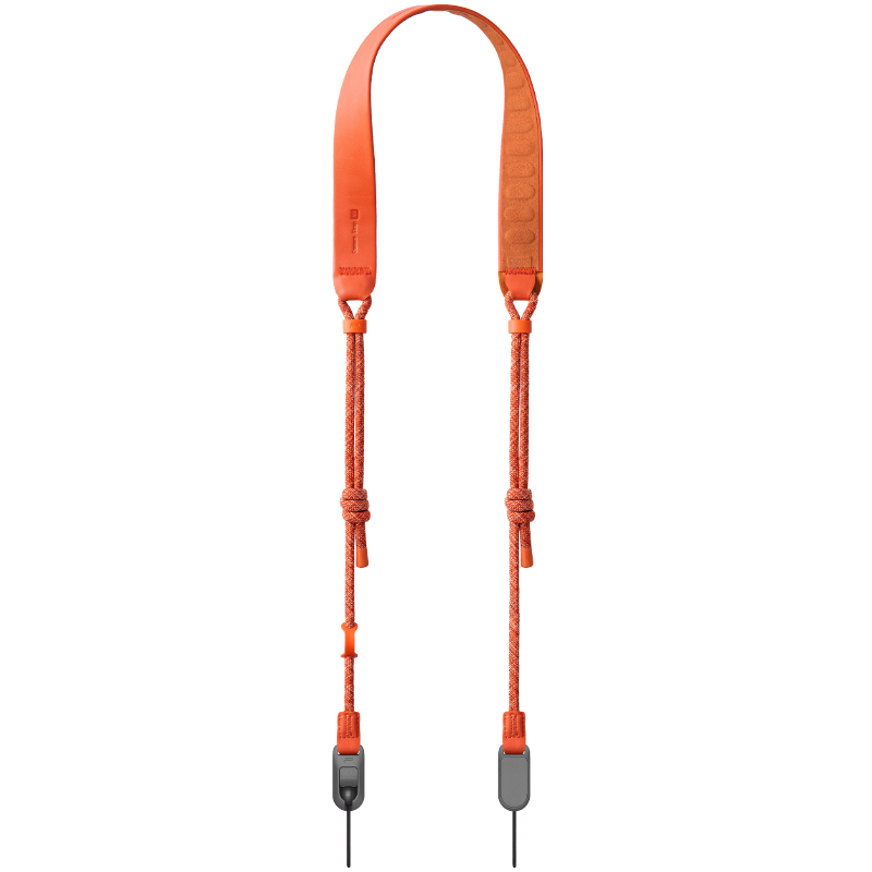 PGYTECH Camera Shoulder Strap, Air Quick-Release DSLR Shoulder Strap, Nikon Z5 Fuji XT30 Camera Strap, Canon G7X2 Sony ZV-E10 Camera Lanyard, Vibrant Orange