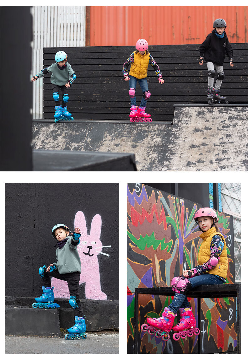 Feiying Kids Roller Skating Protective Gear Helmet Set - Safety Pads for Ice Skating, Skateboarding, Skiing, Balance Bikes, and Bicycles 15