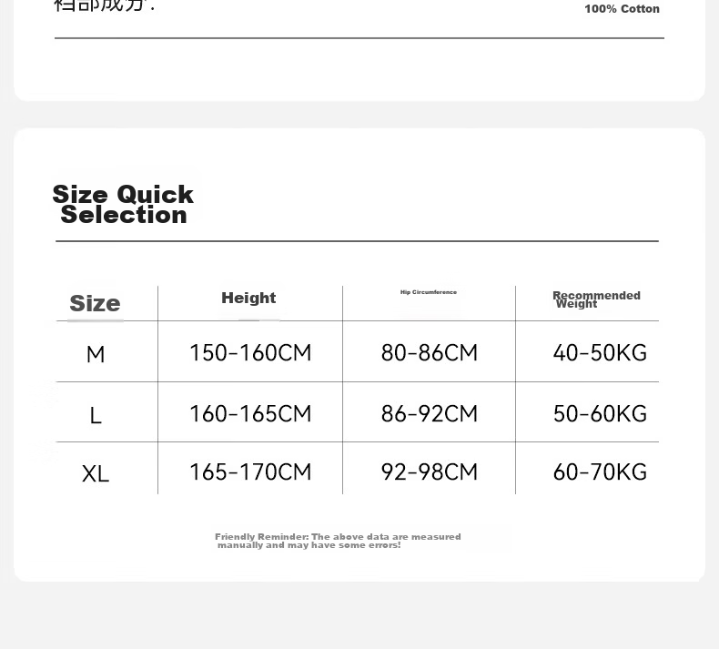 Ordifen 6-Pack Women's Underwear, Pure Cotton 10A Antibacterial 100% Cotton Extended Crotch Breathable Mid-Rise Young Women's Triangle Panties 21