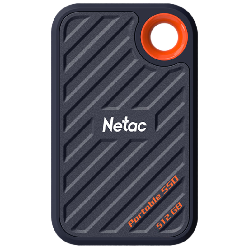Netac 2TB Type-C USB3.2 GEN2 NVME Protocol Portable Hard Drive Solid State (PSSD) ZX20 Direct Phone Connection Read Speed up to 2000MB/s Lightweight And Portable