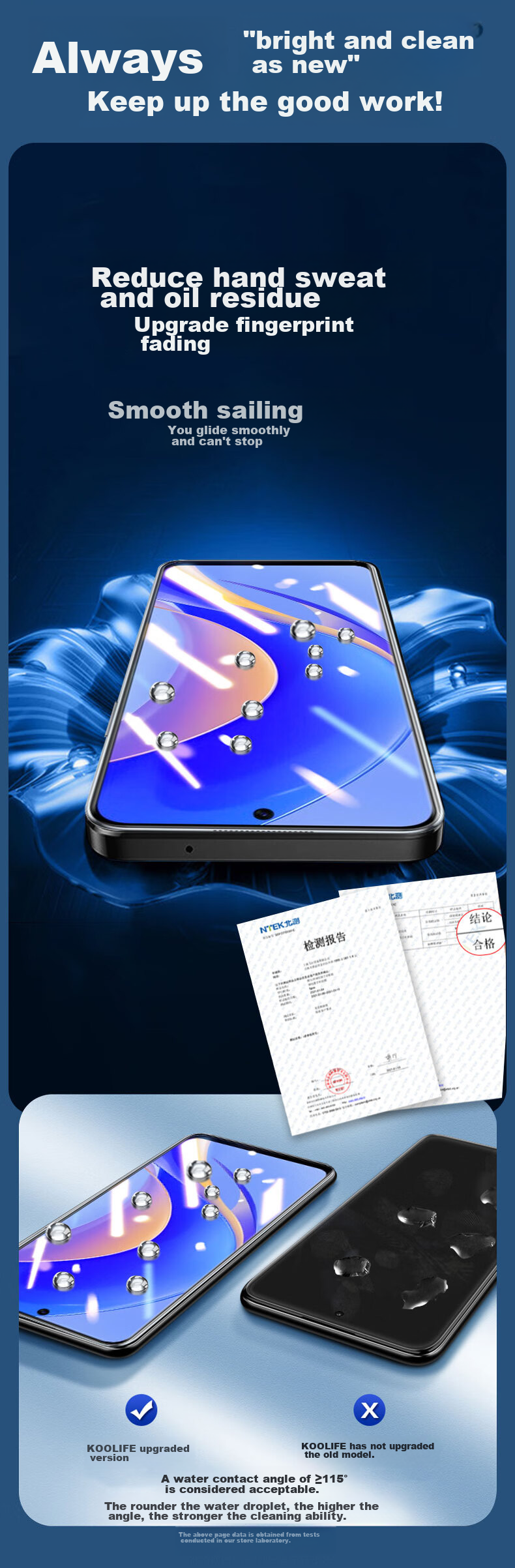 KOOLIFE Tempered Glass Screen Protector for Huawei Enjoy 50 Pro, Full Coverage Ultra-Thin HD Film for Huawei Enjoy 50 Pro Phone, Shatterproof Anti-Fingerprint Protective Film 11