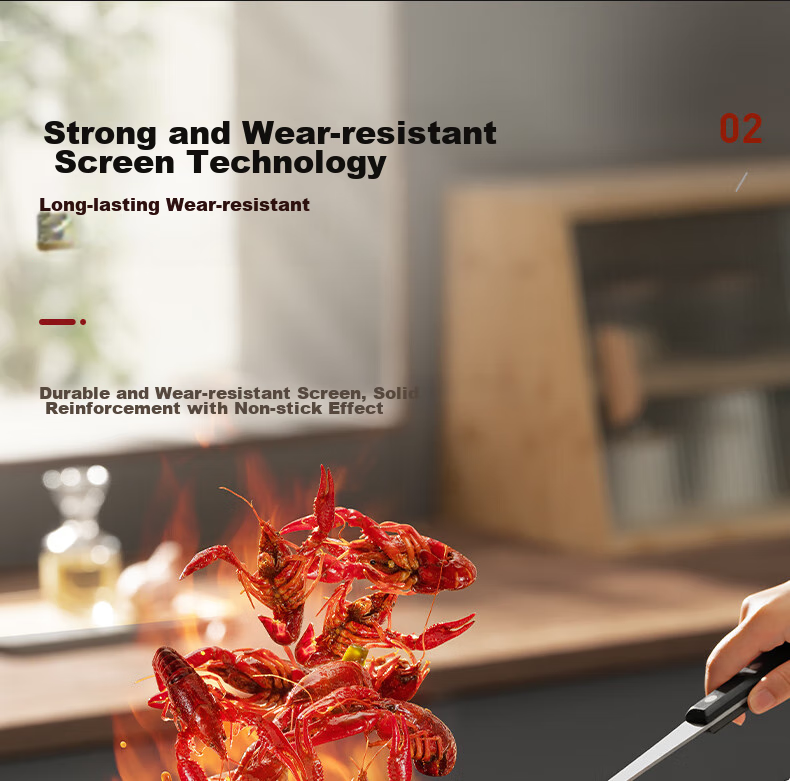 SUPOR Wok, Non-Stick Pan with Low Smoke, Oil-Saving Frying Pan, 32cm Stir-Fry Pan, Compatible with Induction Cookers, EC32AHP01 7