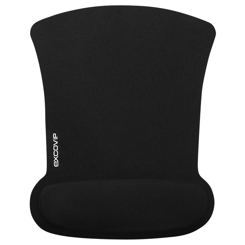 EXCO Black Memory Foam Mouse Pad Wrist Rest Large Wrist Pad Wrist Support Laptop Office Thickened Gaming Mat Hand Pillow Hand Rest 0180