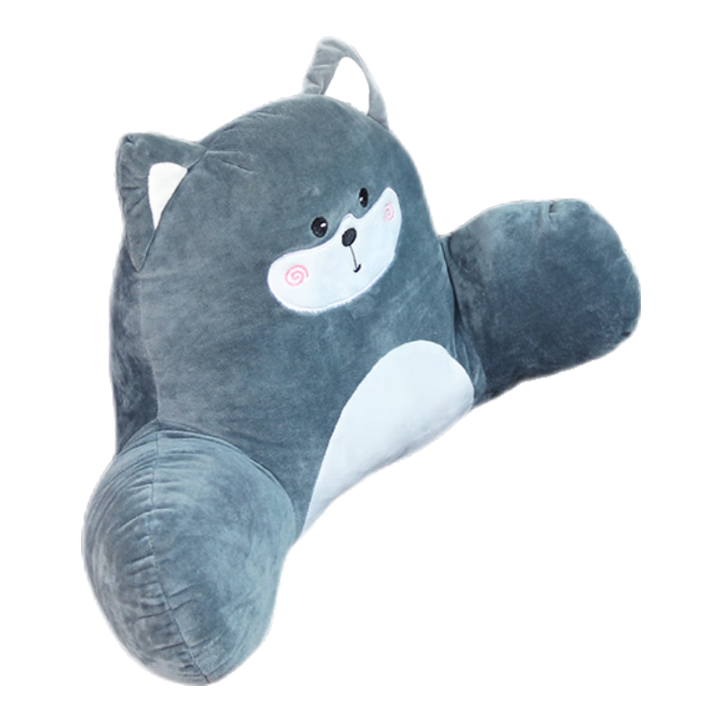 Huashi Car Lumbar Support, Back Cushion Cartoon Pillow Seat Waist Pillow Chair Backrest Car Waist Pad - Erha Style