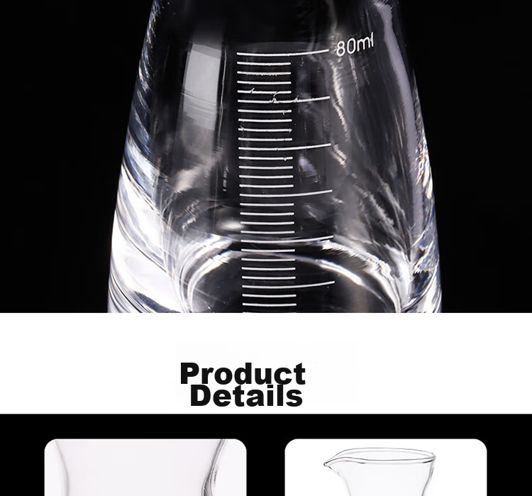 BJ Liquor Glasses Set with Crystal Decanter And Small Glasses, 80ML, Set of 6 9