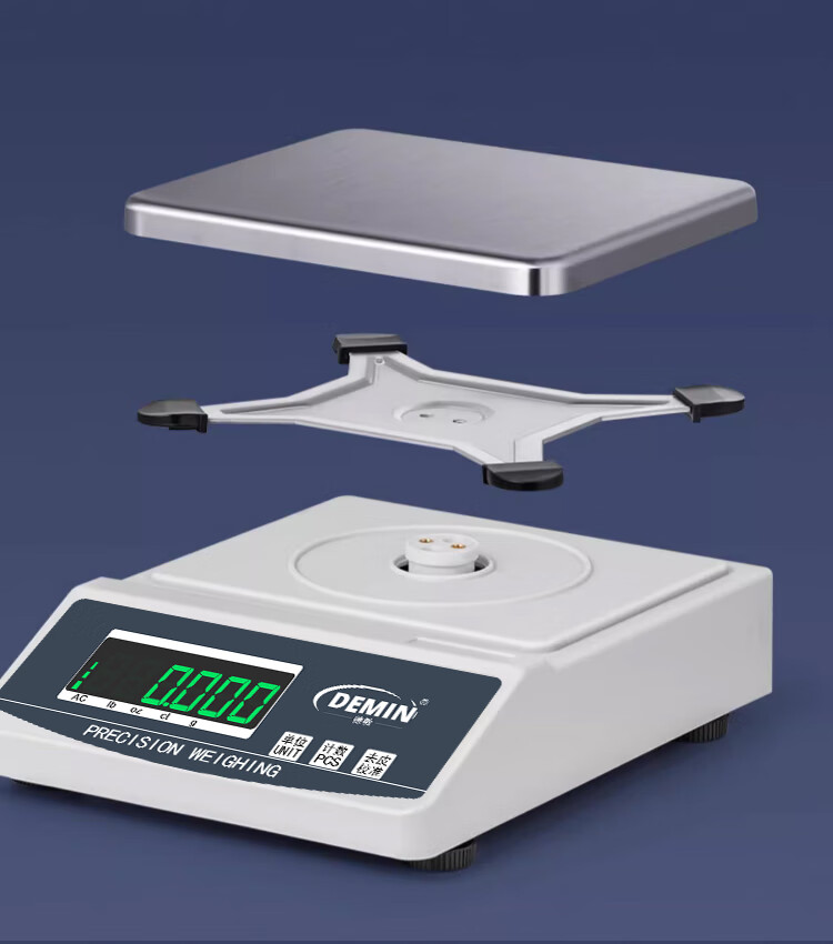 Demin High-Precision Electronic Balance Scale for Gold Jewelry, Chinese Herbal Medicine, Laboratory Analysis, 3kg Capacity, 0.01g Precisio 14