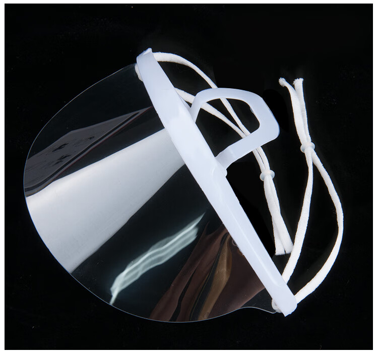 Ams Transparent Food Service Masks, Double-Sided Anti-Fog Food-Grade Material, 50 Pieces, Anti-Droplet Smile Kitchen Chef Hotel Restaurant Canteen Hygiene Special Disposable Plastic Masks 11