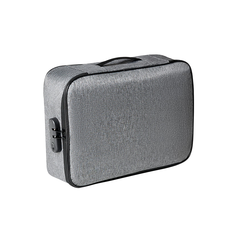 JD Jingzao Family Document Organizer Multifunctional Large Capacity Lockable Storage Bag for Household ID Book Passport Bank Card Holder
