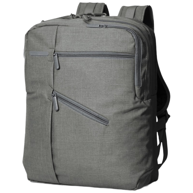 LEXON Backpack for Men, Large Capacity 15.6/16 Inch Laptop Bag, Business Water-Resistant Travel Backpack, Light Gray