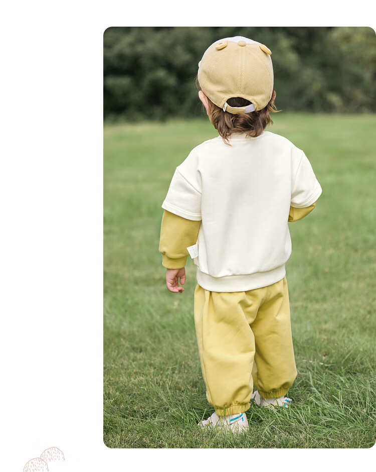 BALABALA Children's Clothing, Baby Long-Sleeve Set, Infant Clothes, Boys And Girls Two-Piece Suit, Spring Outfit, New Style Cute 15