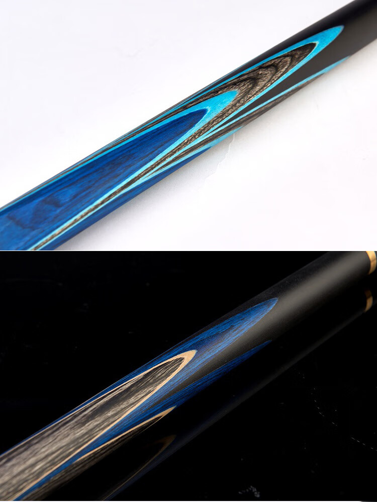 Aomi Snooker Cue, Small Tip, Black 8, Chinese Eight-Ball, Black Eight, 16-Color Medium Tip, Billiard Cue, Full-Length Cue, 9.5mm 7