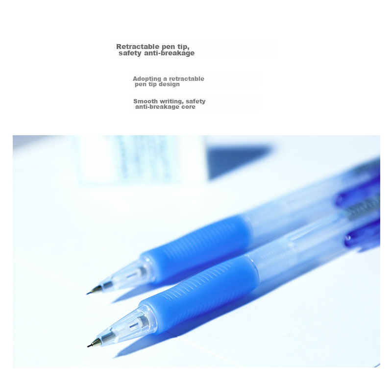 SAKURA Japanese Mechanical Pencil, Drawing Pencil, Shock-Absorbing Lead, Anti-Breakage, 0.5mm Yellow Barrel 3