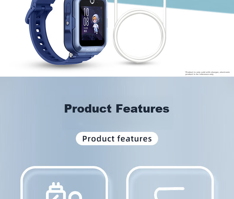 ESCASE Charging Cable for Huawei Children's Watch, Compatible with Huawei Fitness Band Charger, Suitable for Fit3/5X/5XPro/4X/5/4Pro/9/8 Fitness Bands, Magnetic Power Cord 2